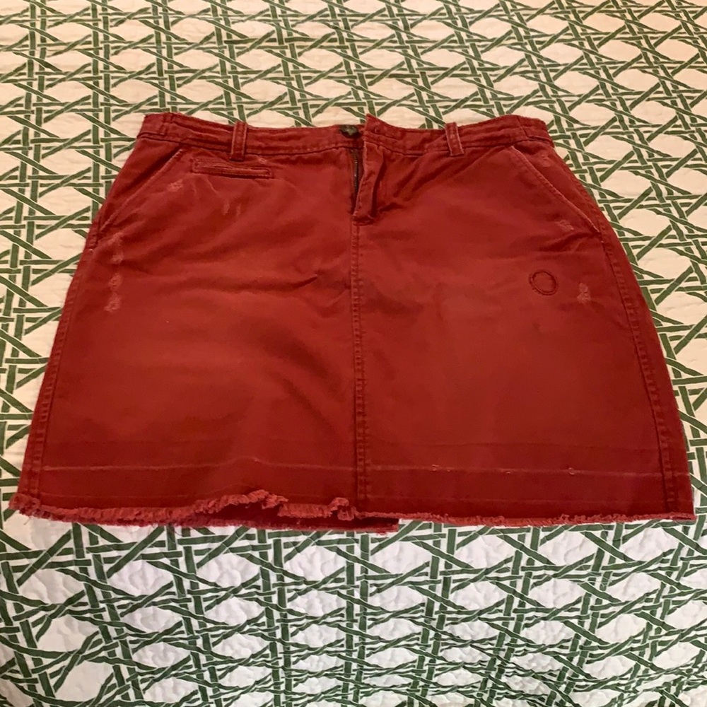 Old navy distressed skirt